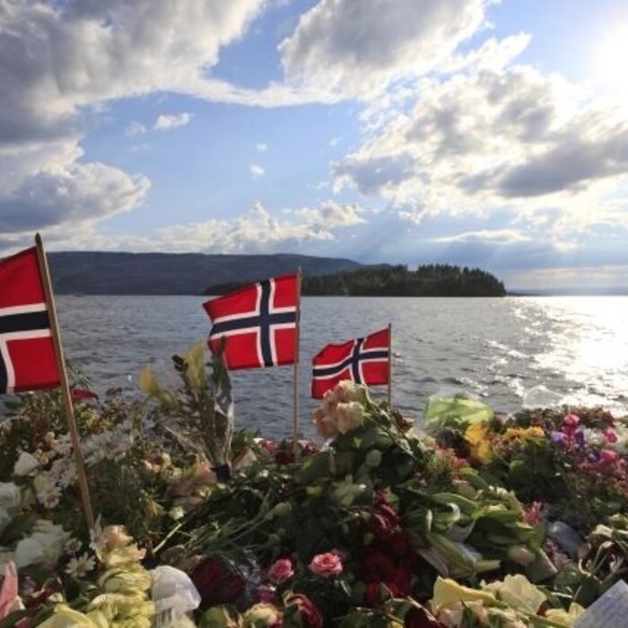 Utöya Nórsko Breivik
